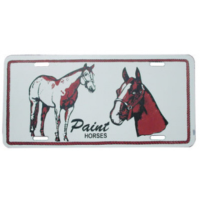 tabulka/replika USA SPZ Paint horse