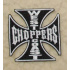 nášivka kříž černý west coast choppers